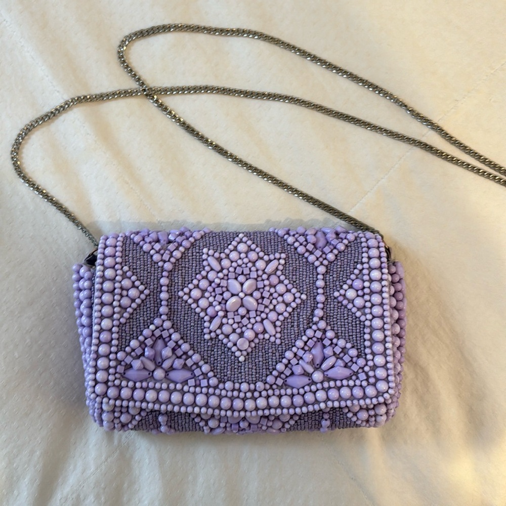 Beaded Crossbody Bag